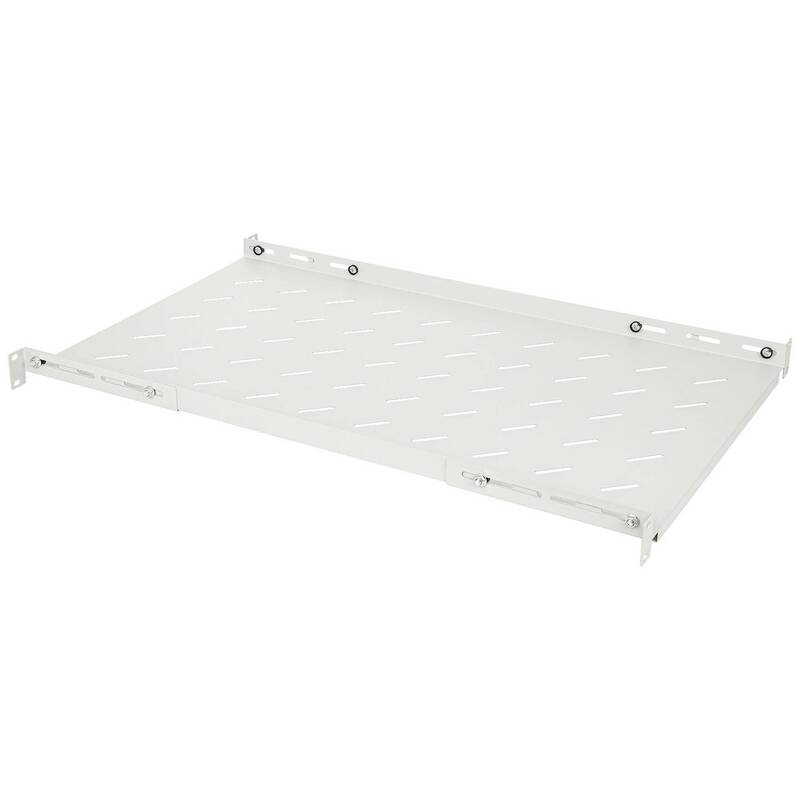 Intellinet Netzwerkschrank-Geräteboden 19 Zoll 1 HE Grau RAL 7035 für 1000 mm - 0766623714136