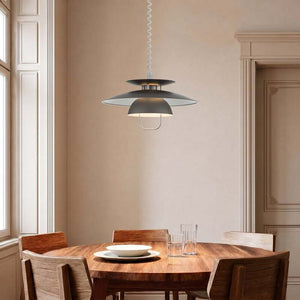 B-Ware Lindby Hängelampe Hängeleuchte Nadija LED Pendelleuchte dimmbar grau 43cm