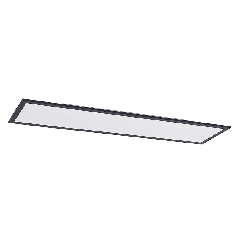 Lindby Deckenleuchte Nelios LED Lampe Leuchte schwarz 120x30cm 4000K IP20 - 4251911738667