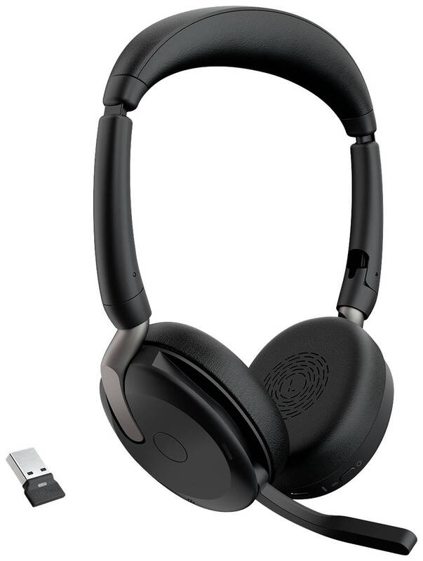 Jabra Evolve2 65 Flex Link380a UC Computer On Ear Headset Kopfhörer - 5706991029086