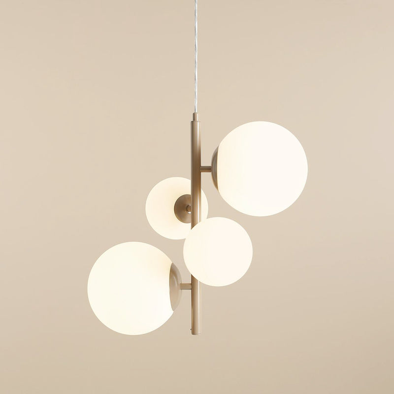 Aldex Hängeleuchte Joel LED Pendelleuchte Hängelampe dimmbar beige/weiß - 5904798656737