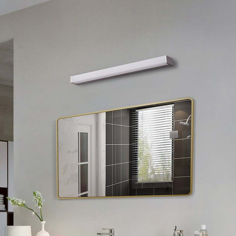 Lindby LED-Wandlampe Philippa 59 cm alufarben IP44 3000 K 1000 lm - 4251911795868