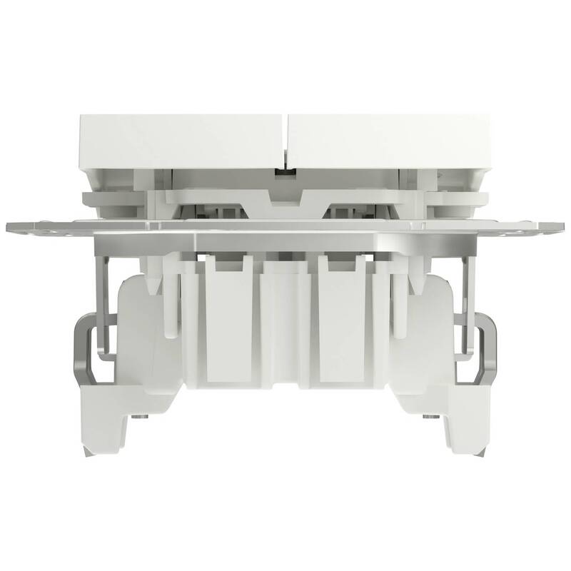 Schneider Electric Rollladenschalter Asfora EPH1370521D 250VAC 10A Weiß IP20 - 3606486875582
