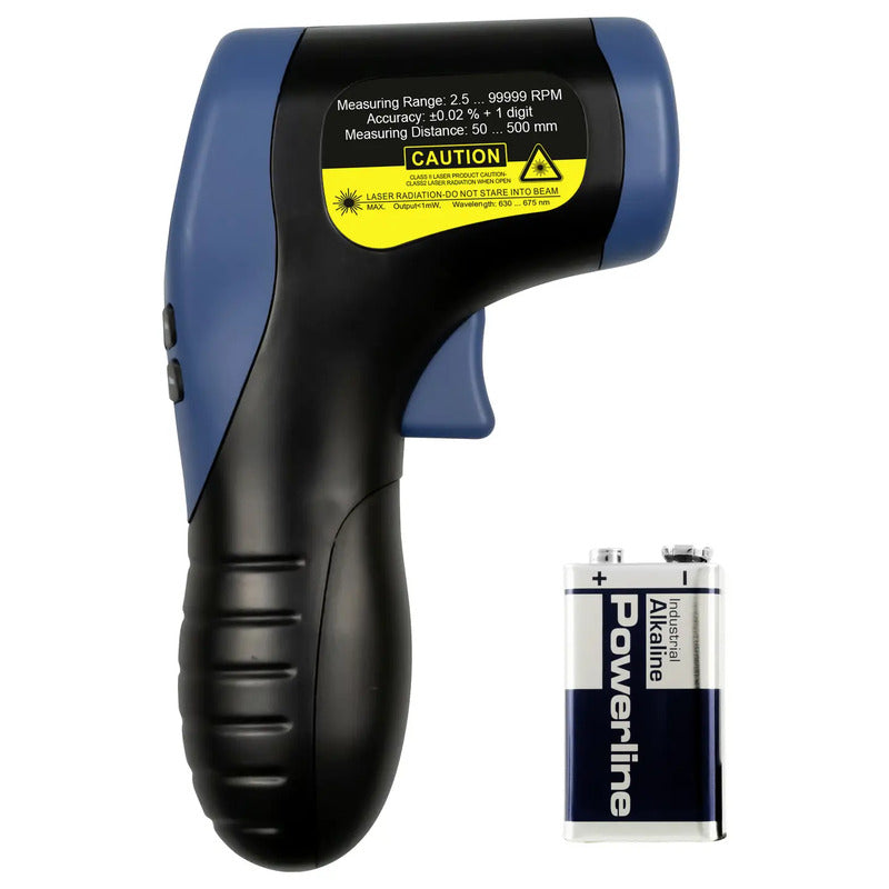 PCE Instruments Drehzahlmesser PCE-DT 50 Laser Tachometer U/min MAX MIN AVG - 4250348718990