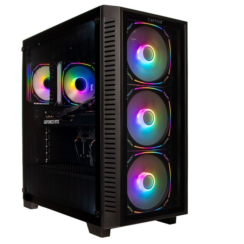 Captiva  I81-737 PC Computer i7-12700F RTX4070 Super SSD 1TB 32GB DEFEKTWARE - 4046373817377