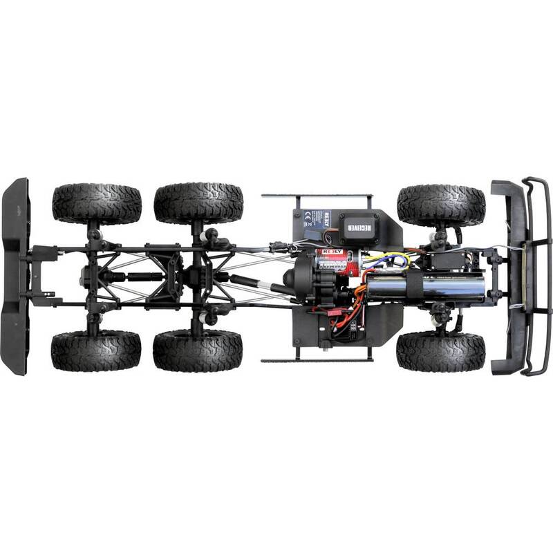 Reely FreeMen 2.0 6x6 Brushed 1:10 RC Modellauto Elektro Crawler Allrad Mod753 - 4064161167800