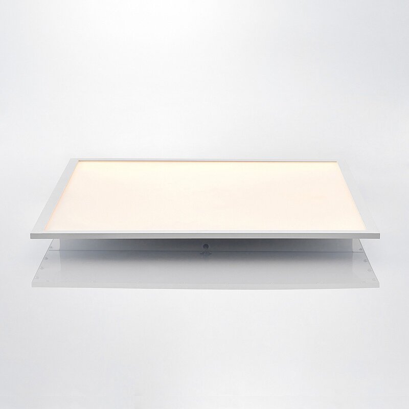 Lindby LED Panel Deckenleuchte Raumbeleuchtung Quais Aluminiumrahmen Weiß quadra - 4251096581584