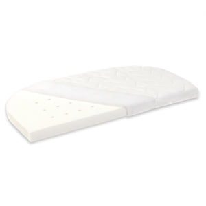 B-Ware babybay Matratze Bettauflage Klima extraluftig Original Bezug Weiß Schaumstoff