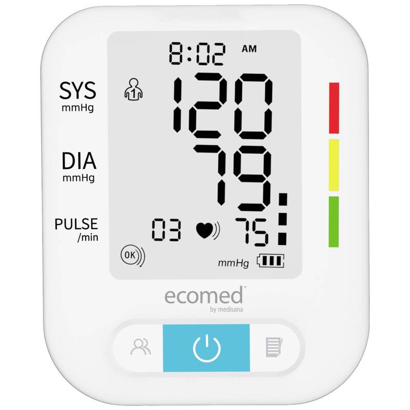Ecomed Blutdruckmessgerät Oberarm BU-95E Gesundheitsmonitor Handtuchheizkörper - 4015588232060