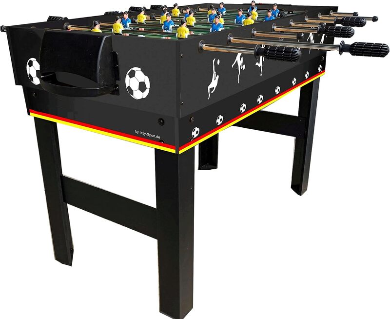 Izzy 4-in-1 Multi-Kicker Tischfußball Billard Tischtennis Air Hockey 123cm - 4047385499155