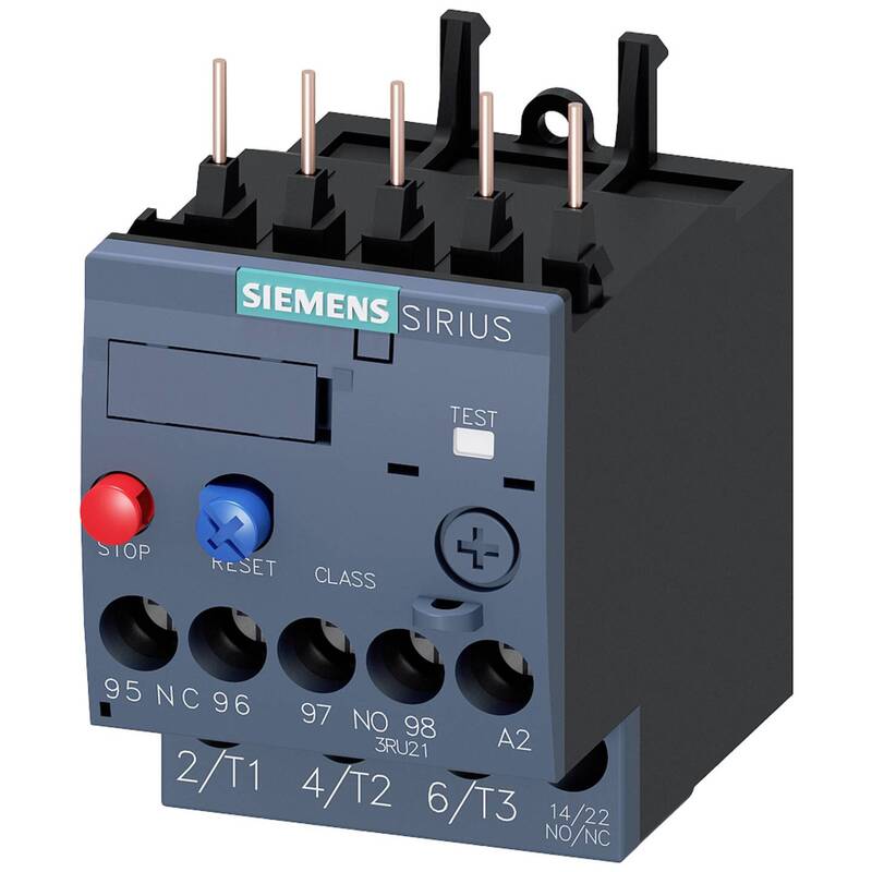 Siemens Überlastrelais Relais 690V S00 3RU2116-1AB0 1 Schließer 1 Öffner 1 Stück - 4011209781597