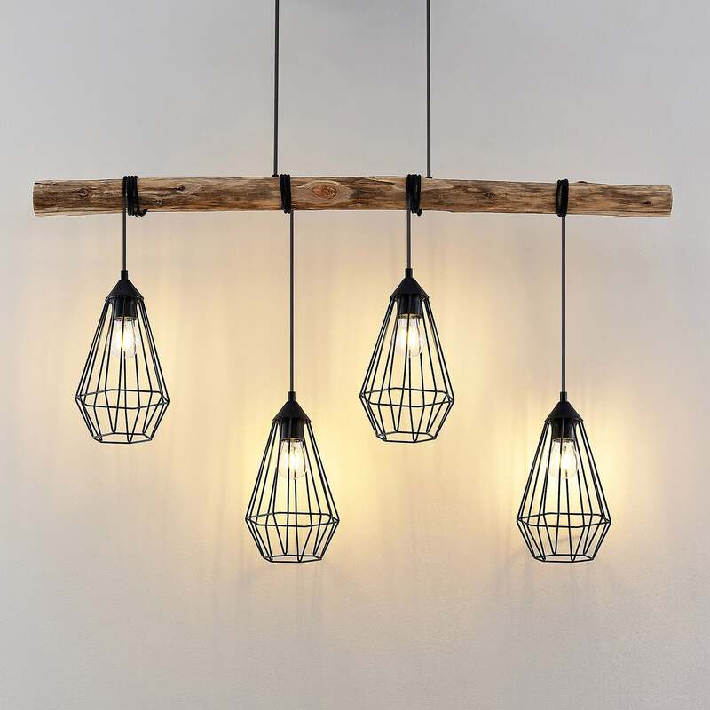 Lindby Eldarion Hängeleuchte Pendelleuchte Deckenlampe Lampe Leuchte 4-flmg 228 - 4251096581133