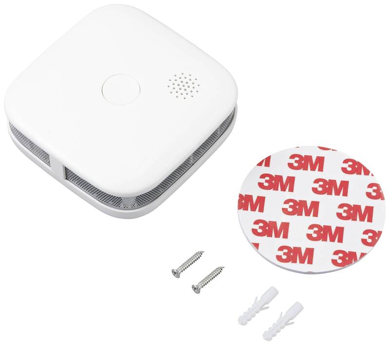Sygonix WLAN Funk-Rauchwarnmelder Rauchmelder App-Steuerung batteriebetrieben585 - 4064161198835