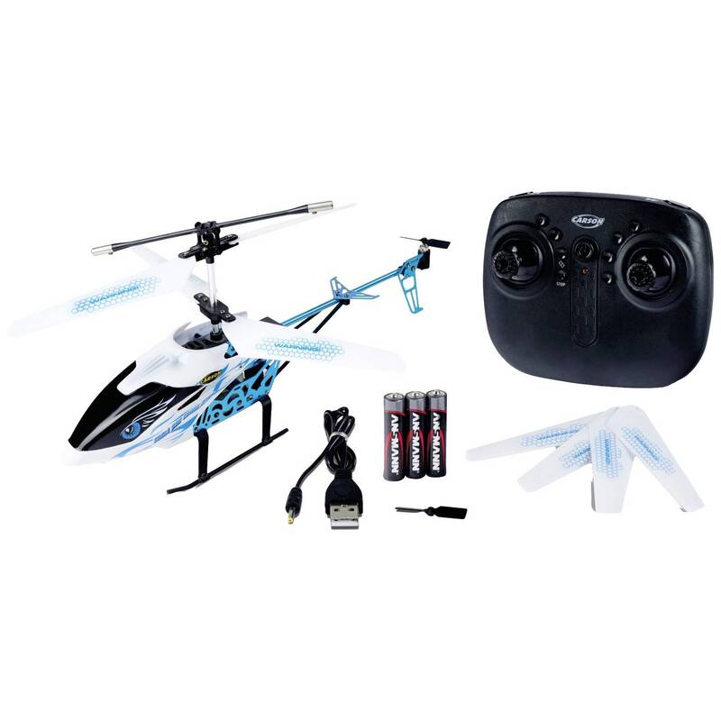 Carson Modellsport RC Einsteiger Hubschrauber Eagle 280 Crash Stop 2,4GHz RTF - 4005299009709