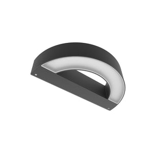 B-Ware Performance in Lighting Mask+ Außenwandlampe Außenlampe M unten 3000K anthrazit