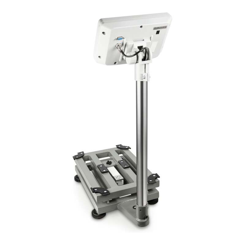 KERN Plattformwaage EFC 100K-3 Edelstahl Wägeplatte 150kg 10g Ablesbarkeit mobil - 4045761252622