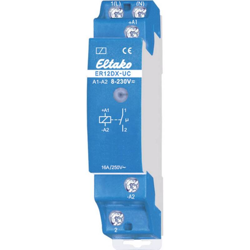 Eltako Schaltrelais Relais Schließer Hybridtechnik Potenzialfrei DIN Schiene - 4010312205402