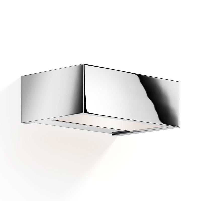 Decor Walther Wandleuchte Box 15 IP44 dimmbar chrom weiß matt Metall Glas 100W - 4250412808503