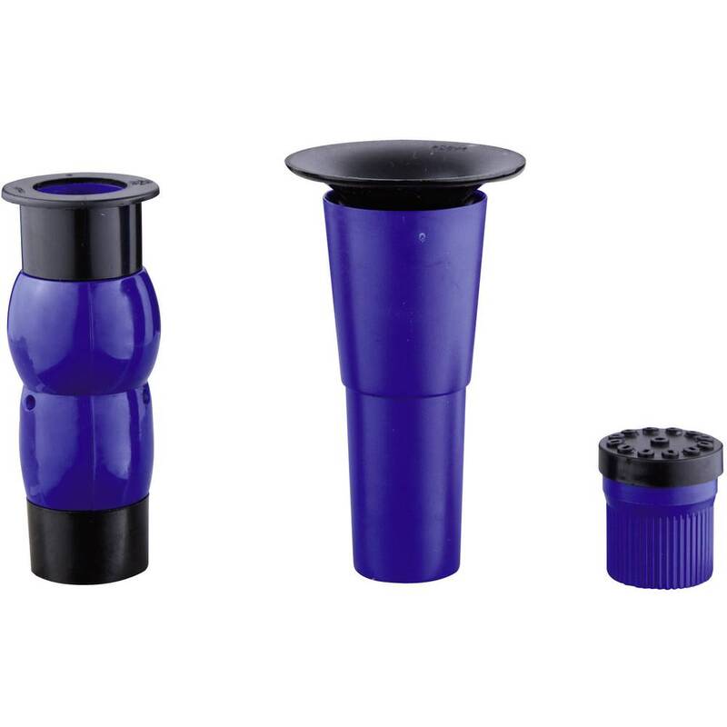 Renkforce Springbrunnenpumpe Teichpumpe Pumpe Gartenbrunnen 4 Aufsätze 1400 l/h - 4016138938616