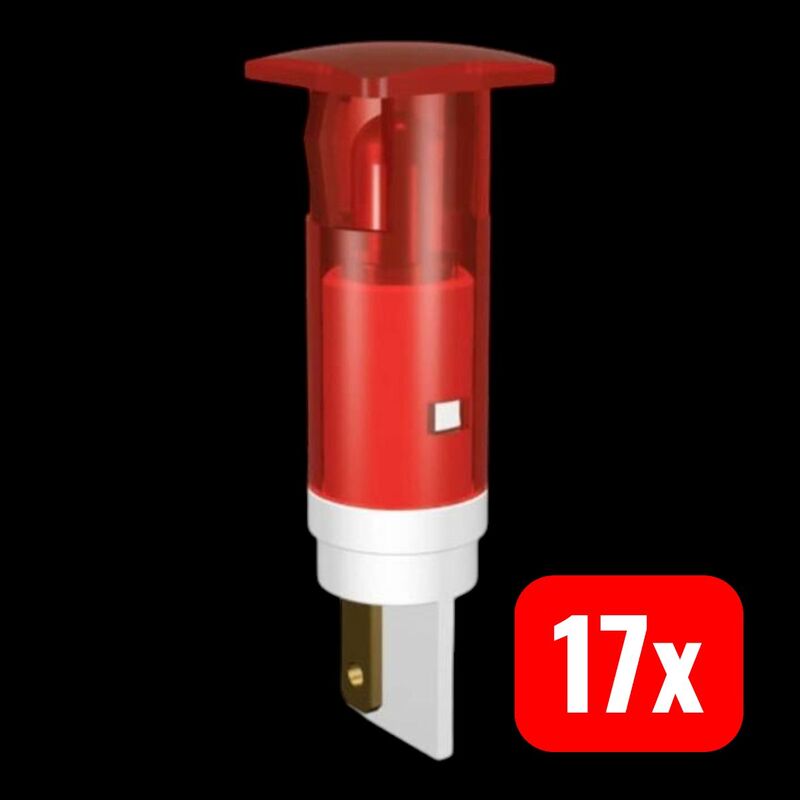 Signal Construct LED-Signalleuchte SKHH10724A grün 24V DC/AC Lampe 10mm 1 Stück - 2050007088967