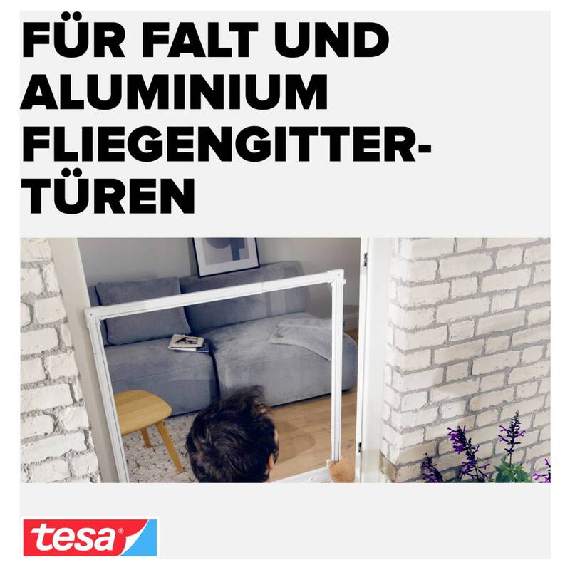 Tesa Fliegengitter Adapter-Set Insektenschutz für Tesa Fliegengitter weiß 1 St. - 4063565057830