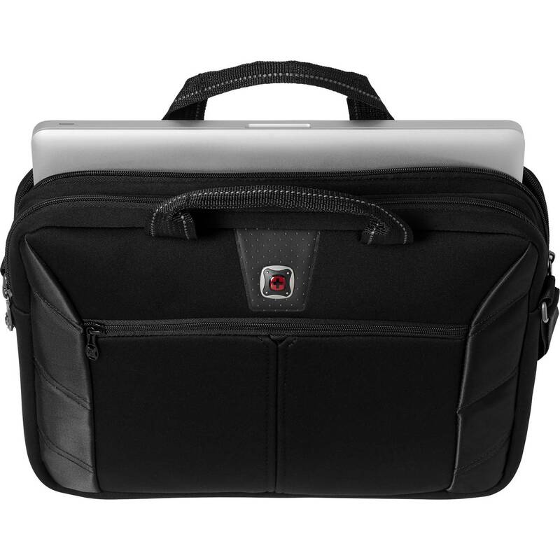 Wenger Notebook Tasche Sherpa Slimcase Schwarz für 40,6 cm (16") Laptop - 7613329008119