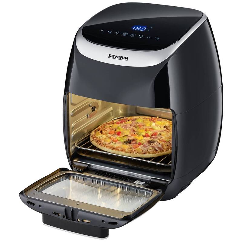 Severin Fritteuse FR 2446 Heißluftgarer Airfryer Heißluftfunktion schwarz 11L - 4008146041747