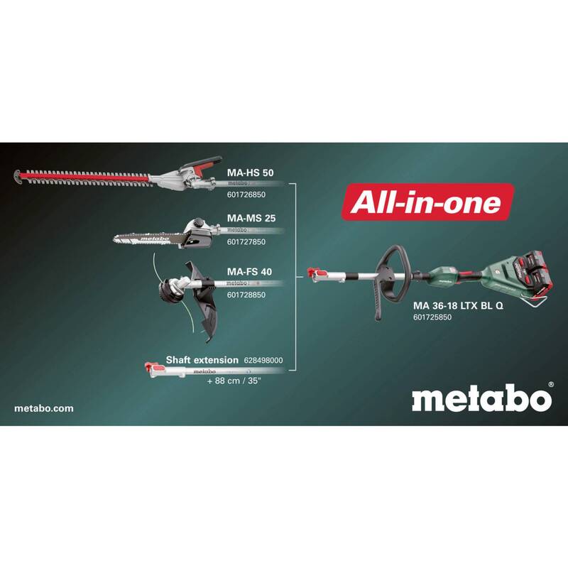 Metabo Verlängerungsstiel Hochentaster-Aufsatz 88cm Metabo Quick System - 4061792234857
