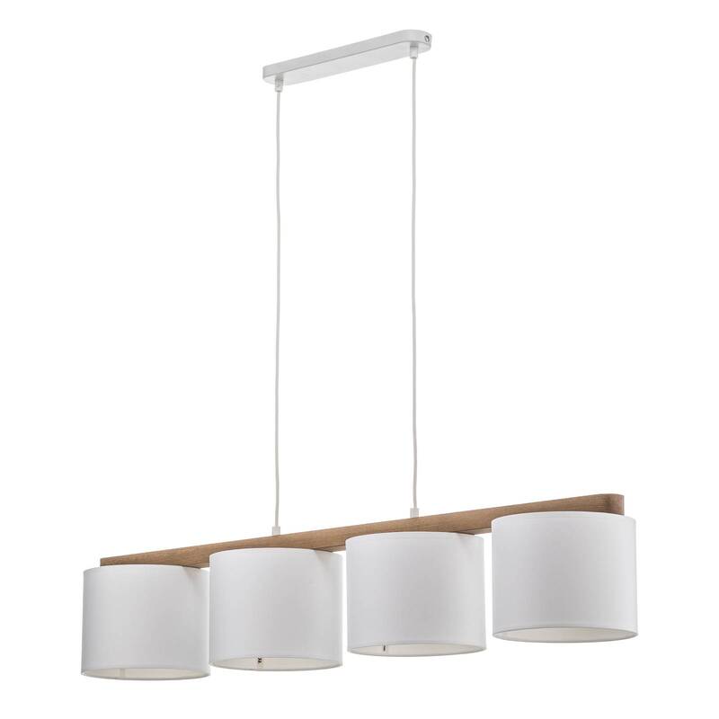 Euluna Hängeleuchte Troy Pendelleuchte Deckenlampe Leuchte vierflammig weiß - 5901780532703