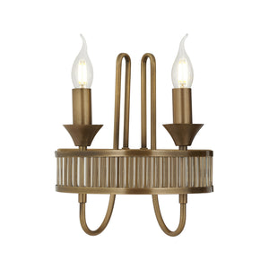 B-Ware Avonni Wandleuchte AP-1890-2E zweiflammig Lampe Leuchte Spot Wandlampe Licht