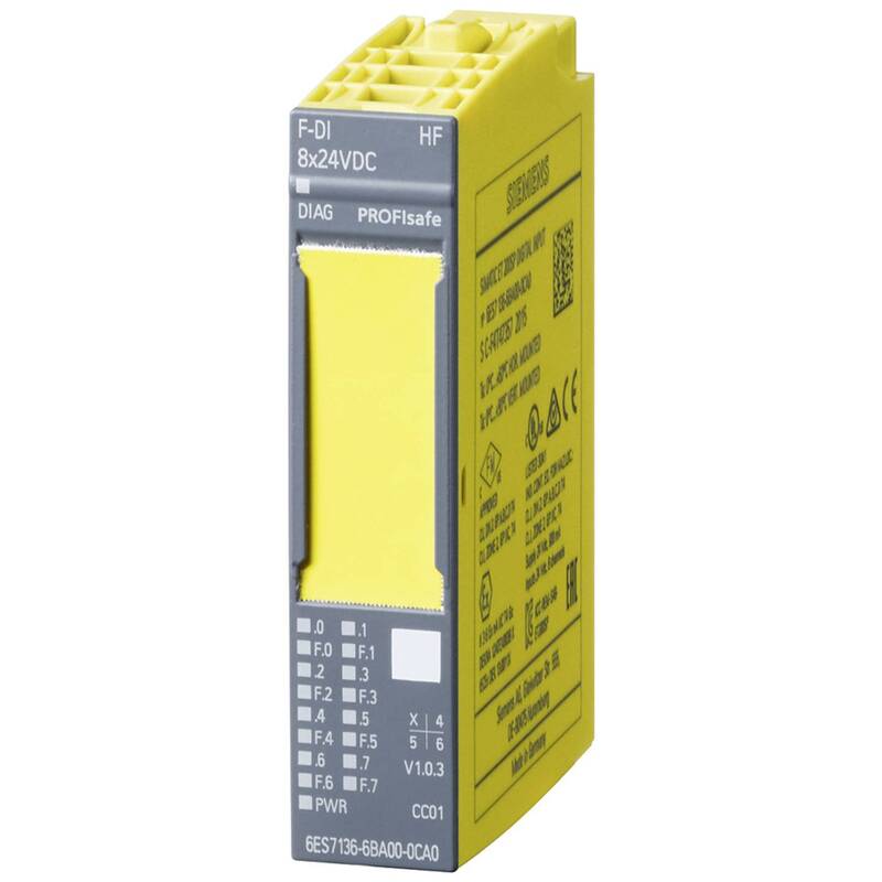 Siemens Modulsystem Einheit SIMATIC ET 200SP F-DI 8x24VDC HF Feldmodul 2 STÜCK - 4047623411475