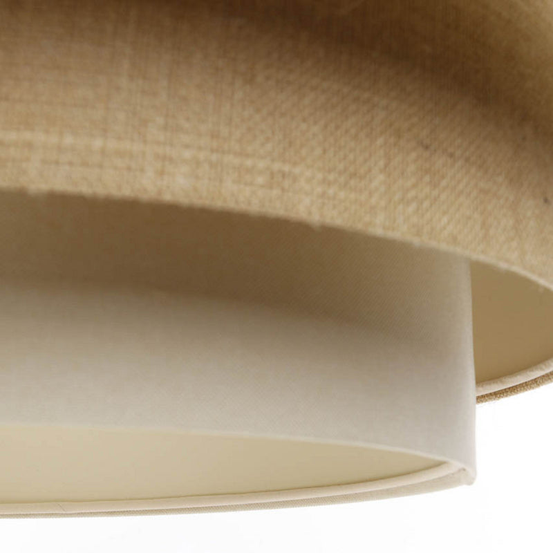 Maco Design Hängeleuchte Triniti LED Pendelleuchte dimmbar grün beige Ø60cm - 5906742030235