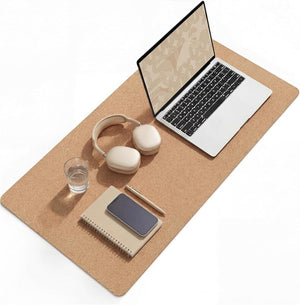B-Ware HJH OFFICE Schreibunterlage Schreibtischmatte Padflux Terra Kork Braun 80x40 cm