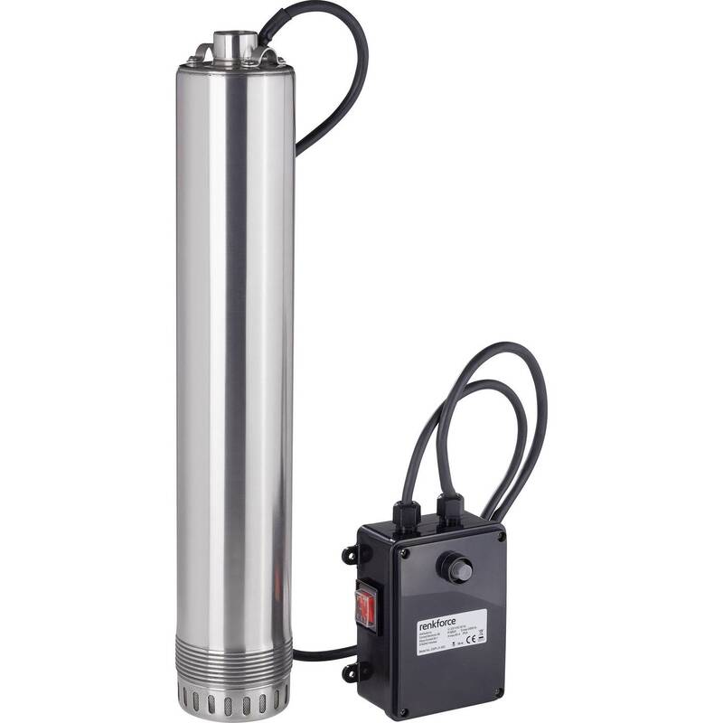 Renkforce Tiefbrunnenpumpe 4500l/h 60m Förderhöhe Handpumpe Überlastungsschutz - 4016138913347