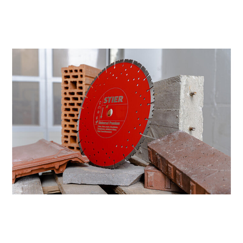 STIER Diamanttrennscheibe Universal Ø400mm Beton Trennscheibe 12mm 4700U/min - 4260438997020