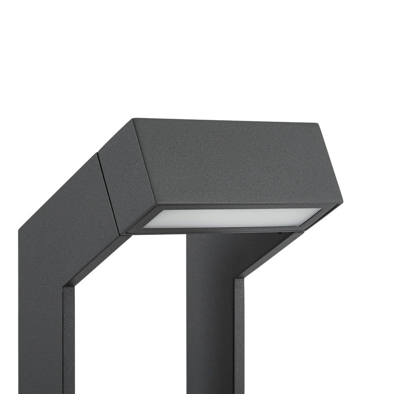 Arcchio Wegeleuchte Wegelampe LED dunkelgrau Gartenleuchte Außenleuchte Glas - 4255830906596