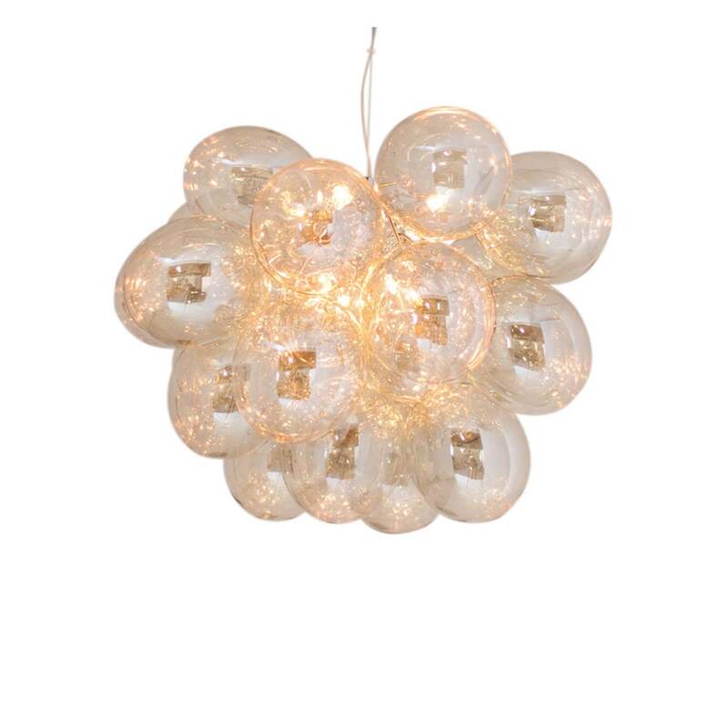 By Rydéns Hängeleuchte Gross Grande LED Pendelleuchte Lampe dimmbar amber Ø62cm - 7391741006509