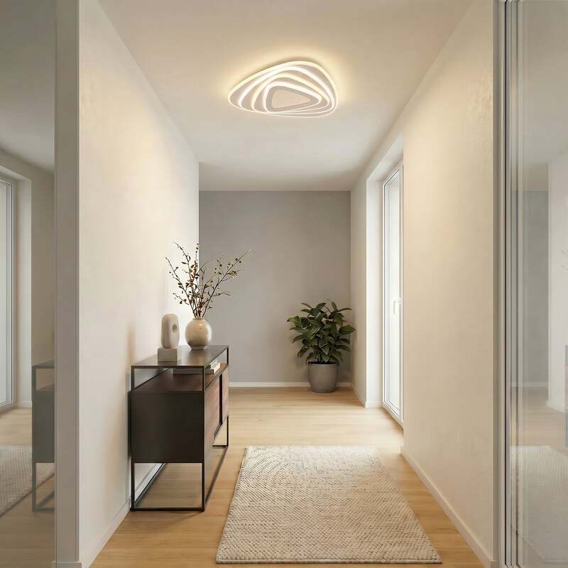 Lindby Deckenleuchte Deckenlampe LED Rebeka weiß Fernbedienung CCT dimmbar - 4251911792447