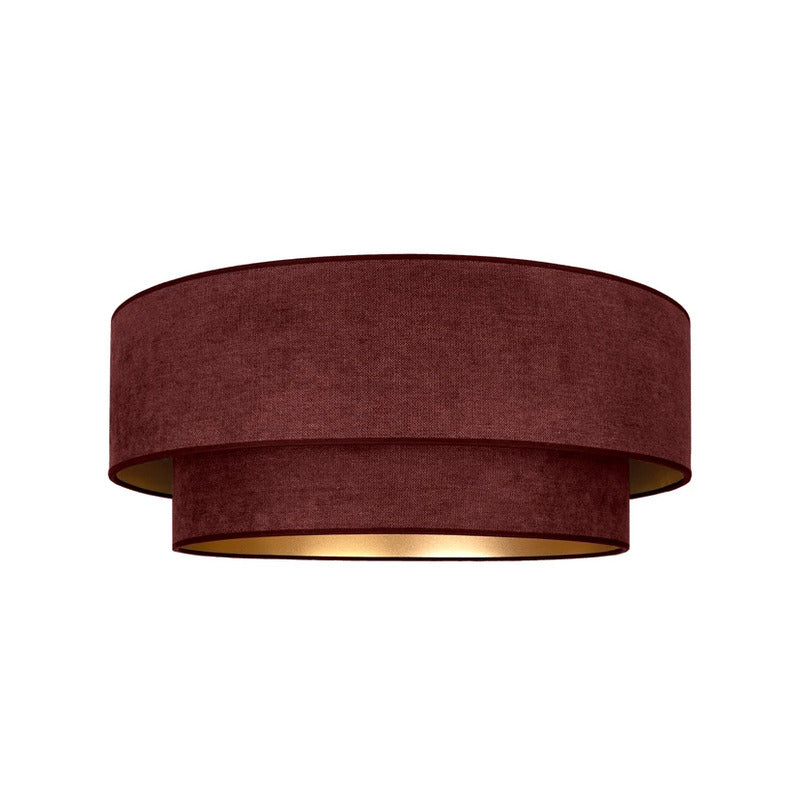 DUOLLA Deckenlampe Boho Hängelampe Ø60cm E27 LED dunkelrot gold Lampe Leuchte - 5905399755751