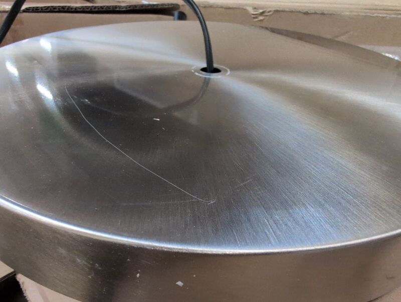 FISCHER & HONSEL Stehleuchte Dent LED dimmbar 180cm nickel matt chrom CCT 4500lm - 4003694403207
