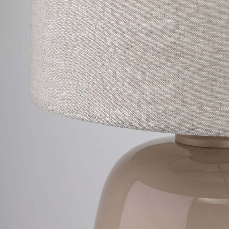 TK-Lighting Tischleuchte Melody LED Lampe Leuchte sand 48cm Höhe E27 30cm - 5906135161829