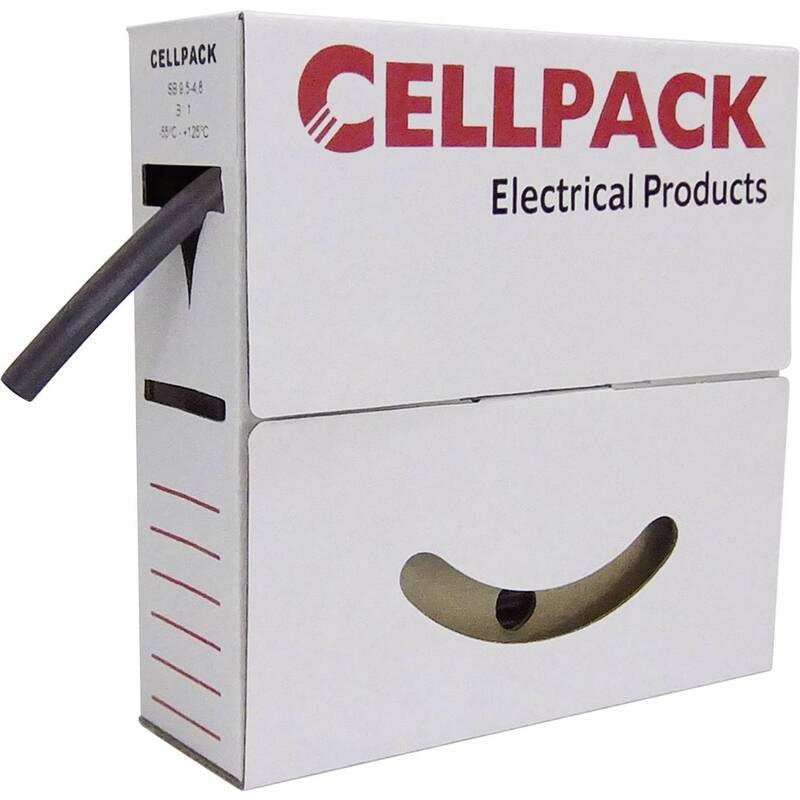 CellPack SCHRUMPFS DÜNNW Schlauch Kabelschutz GN-GE 3 zu 1 15M SB3-1 - 4010311118031