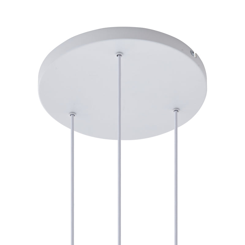 Lindby Hängeleuchte Kerimi LED Pendelleuchte Lampe dimmbar creme 3-flammig - 4251911775969