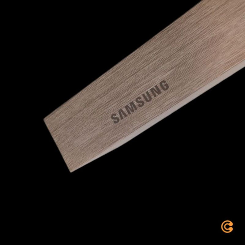Samsung TV Rahmen Teak 55 Zoll für LS03 eleganter TV Rahmen 1241x714mm 2021 - 8806092121416