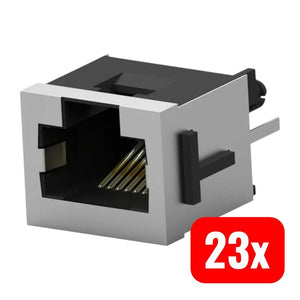 B-Ware TE Connectivity Anschluss 100616-1 Modularjack Standard Modular Jacks 1 Stück