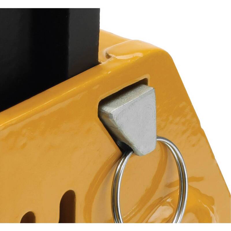 CAT Klinkenständer 3t Wagenheber Gelb 29,85-42,86cm Tragkraft 3 Tonnen stabil - 4710025145483