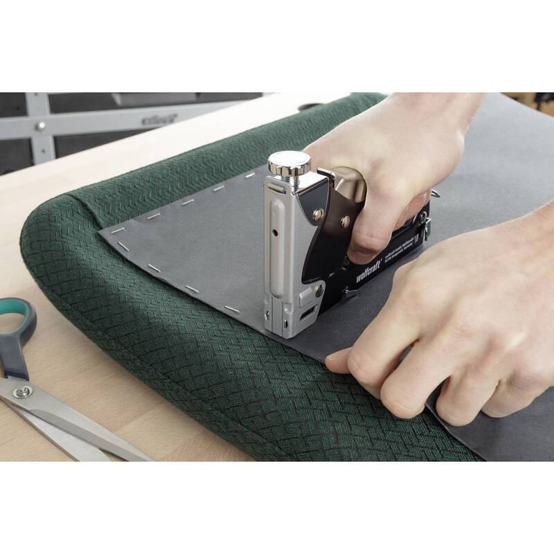 Wolfcraft Tacker-Set tacocraft 7 Handtacker Klammerntyp Schlagwerkzeug Werkzeug - 4006885708907