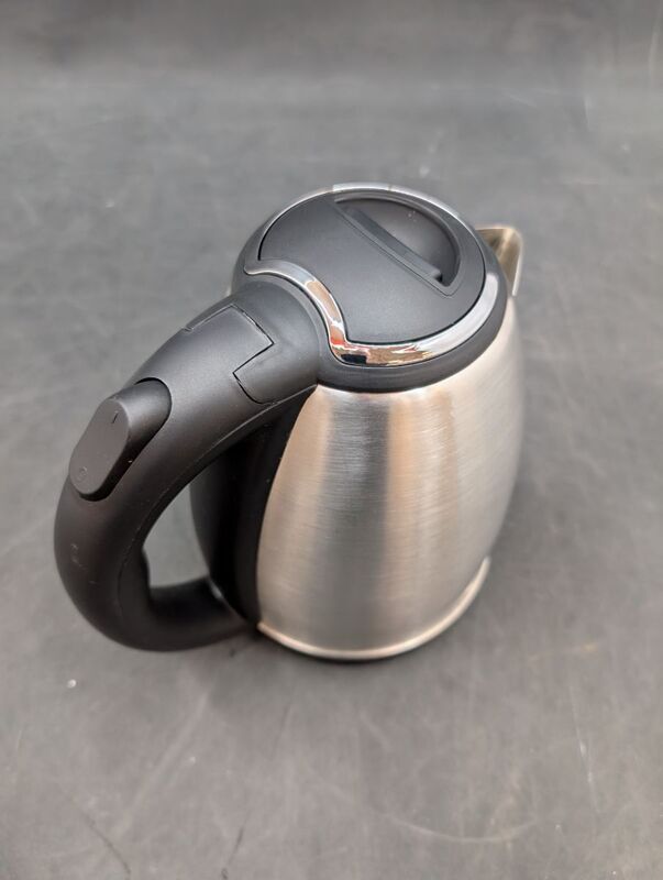 GourmetMaxx Wasserkocher schnurlos Edelstahl Schwarz Fassungsvermögen: 1.8 L - 4067522046653