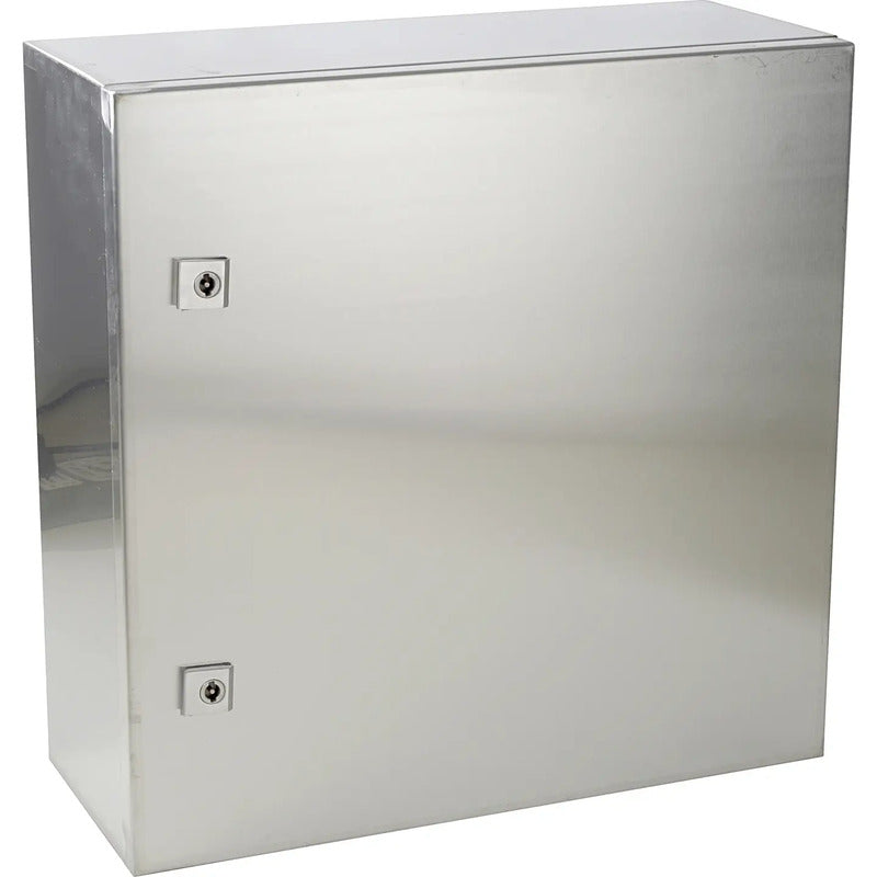 TRU COMPONENTS TC-SS505020 Schaltschrank Gehäuse 500x500x200 Edelstahl Grau - 4064161335421