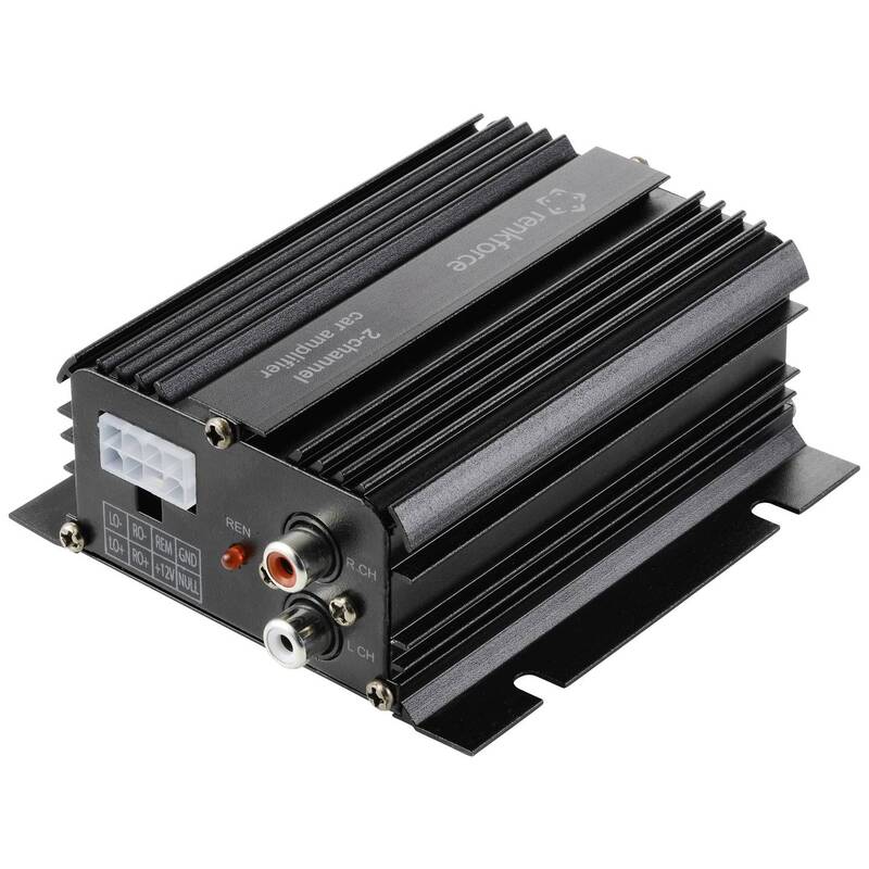 Renkforce 2-Kanal Endstufe RF-CMP-202 Bluetooth USB Audiowiedergabe 100W schwarz - 4064161213705